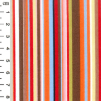 multi colour stripe poplin