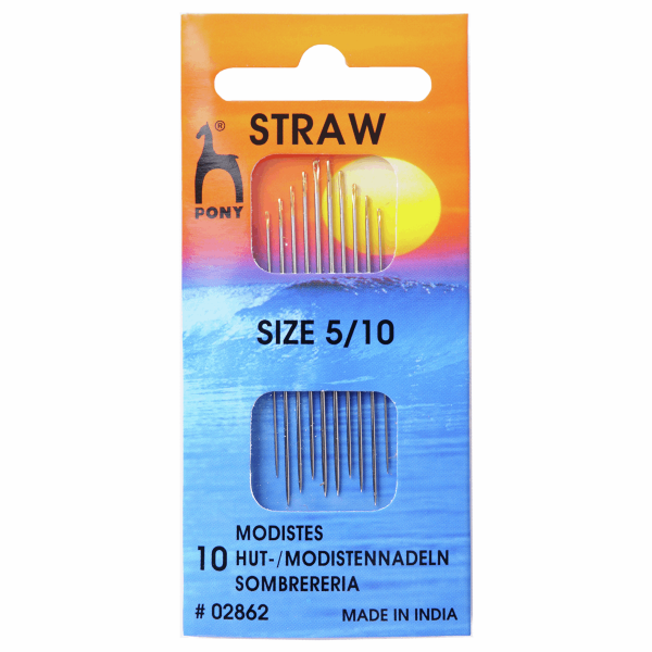 Hand Sewing Needles: Milliners: Gold Eye: Size 5-10